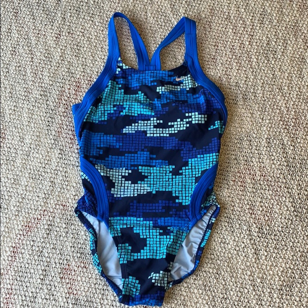 Nike One Piece Girls Swimsuit 12